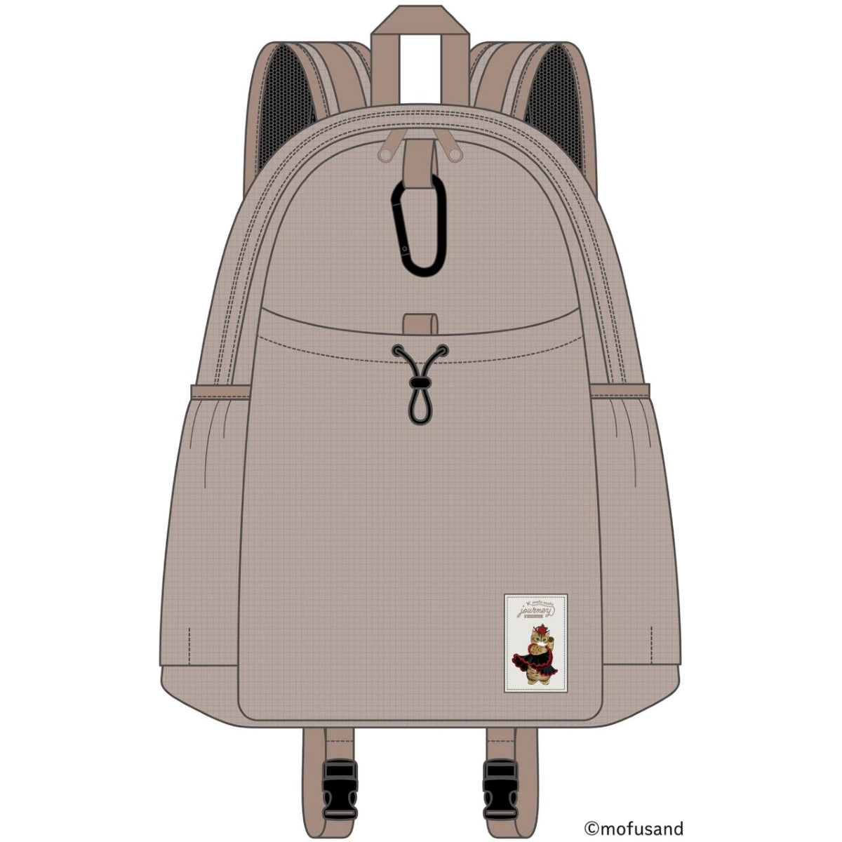 mofusand もふもふジャーニー パッカブル巾着ポケットリュック