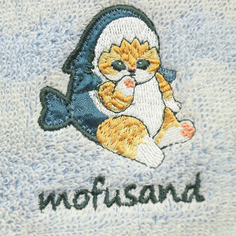 mofusand ミニタオル(あしあとサメにゃん)
