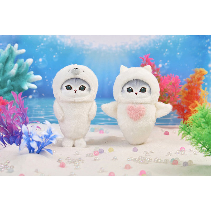 mofusand Sea Creature Meow Mascot Keychain (Clione Meow)