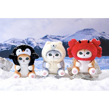 mofusand Sea Creature Meow Mascot Keychain (Crab Meow)