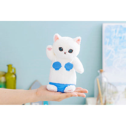 mofusand 胖嘟嘟泳裝貓玩偶（貝殼）