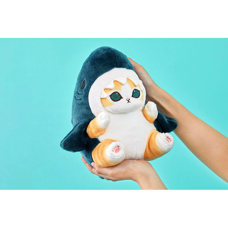mofusand ぽてぽてサメにゃんぬいぐるみS