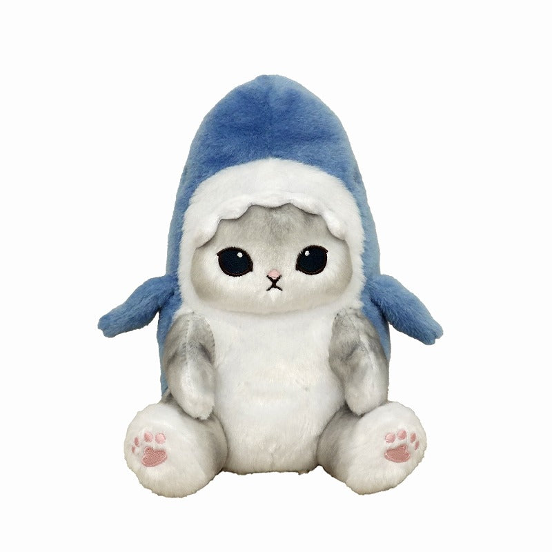 mofusand Pettama Plush toy (Shark Nyan / Gray)