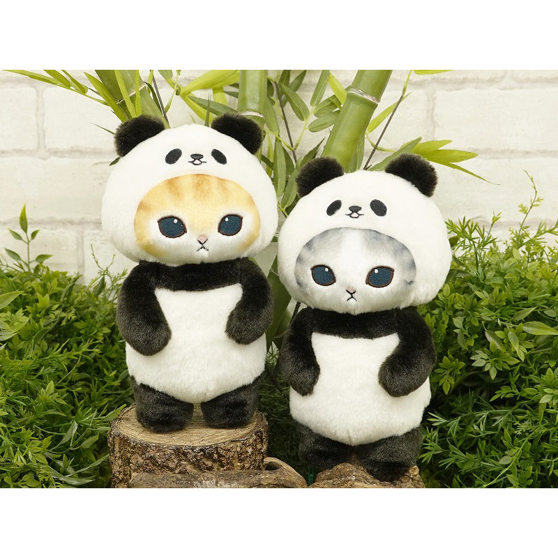 mofusand Pettama毛絨玩具（Panda Nyan / Gray）