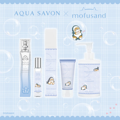 mofusand Aqua Savon Hand Cream, Watery Shampoo Scent (Shark Meow)
