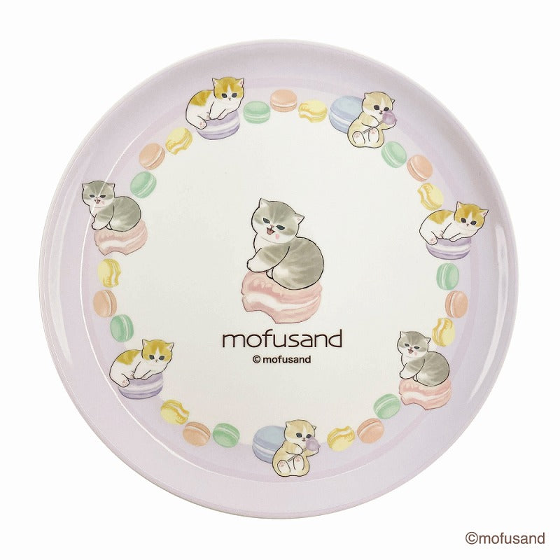 mofusand Melamine plate (Makaron)