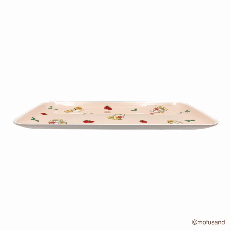 mofusand Melamine tray (Hachi)