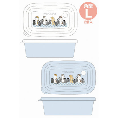 mofusand 範圍包650毫升（藍色）