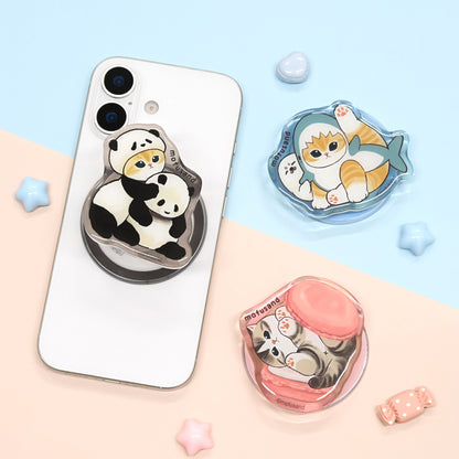 mofusand MagSafe对应透明造型POCOPOCO（鲨鱼猫）