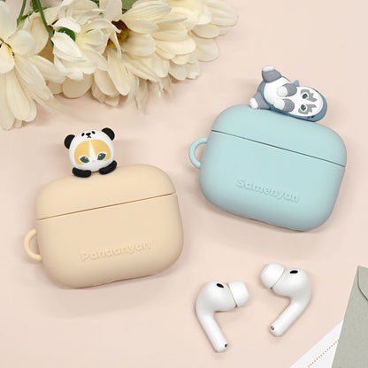 mofusand AirPods Pro3対応シリコンケース(パンダにゃん)
