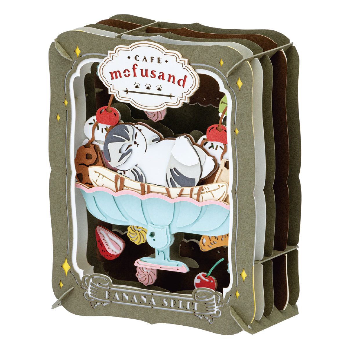 mofusand Paper Theater (PT-404 Retro Cafe)