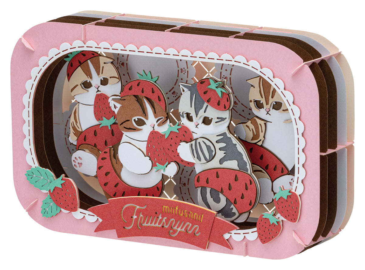 mofusand Paper Theater (PT-L115 Strawberry Nyan)
