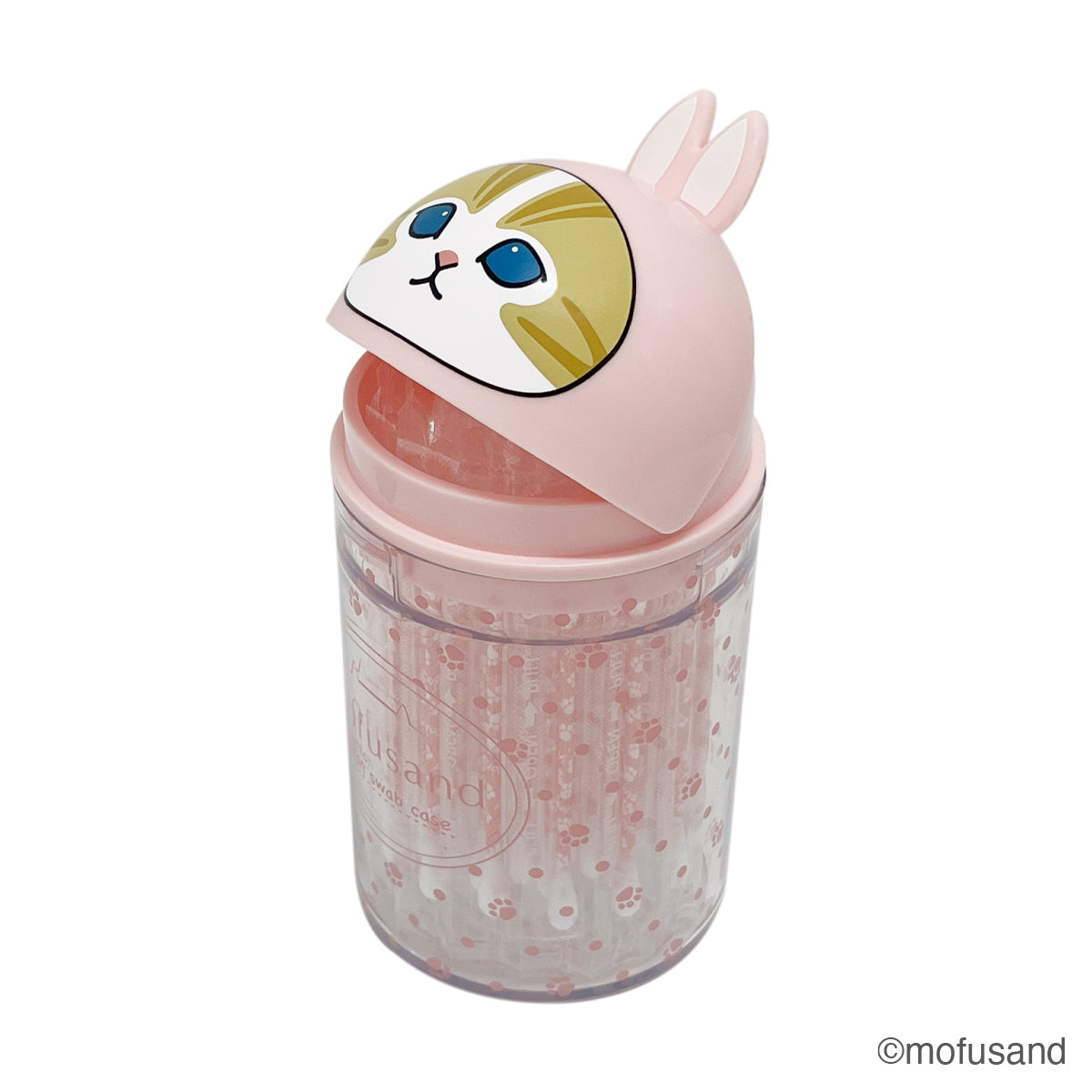 mofusand Cotton Swab Case (Rabbit Meow)