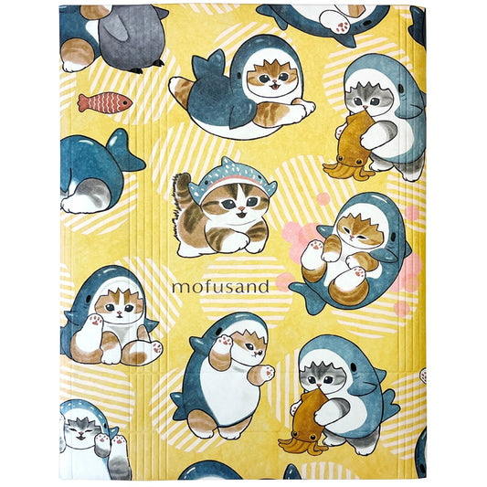 mofusand Free-size Book Cover (Shark Meow)