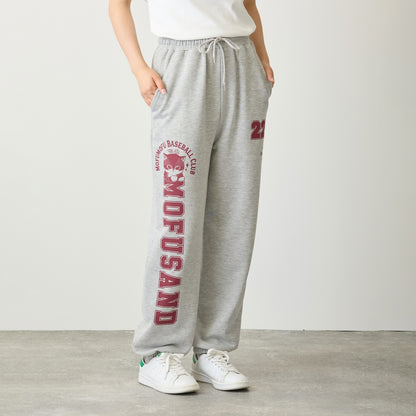 mofusand スウェットパンツ nyaice hit! モクグレー