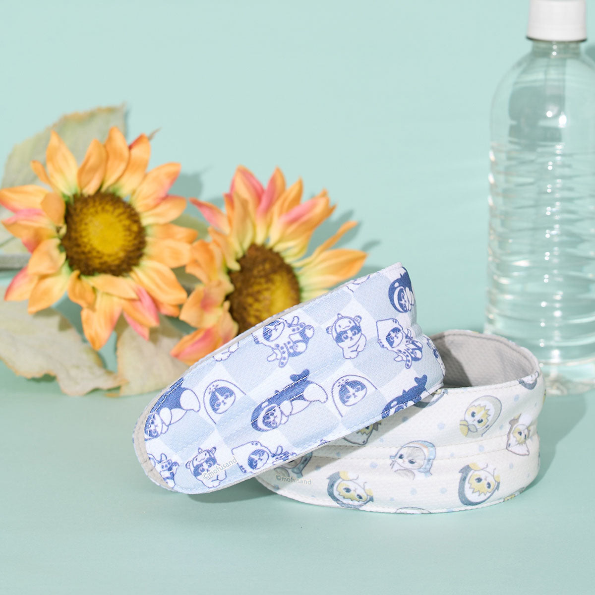 mofusand ネッククーラー 海の生き物にゃん ブルー | mofusandもふもふ