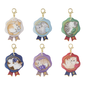 mofusand にゃんてぃーくな トレーディングシーリングスタンプ風アクリルチャーム(全6種)