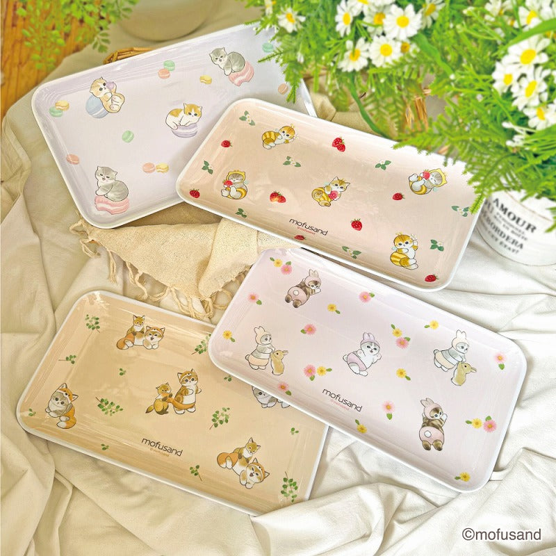 mofusand Melamine tray (Hachi)
