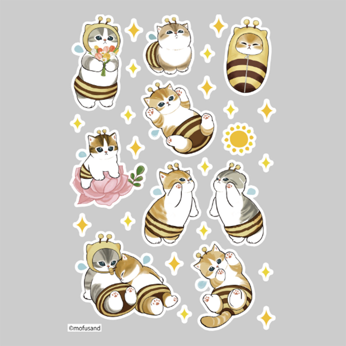 mofusand キャラぴた マルチプリントシート⑤はがき2 | mofusand