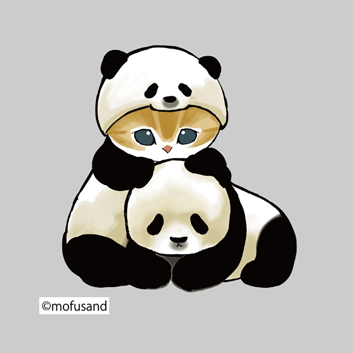 mofusand 캬라피타 멀티 프린트 시트 ⑤ 미니 2