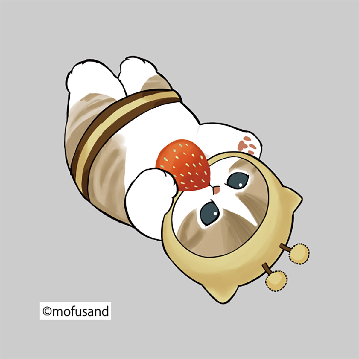 mofusand Charapita多功能贴纸⑤迷你3