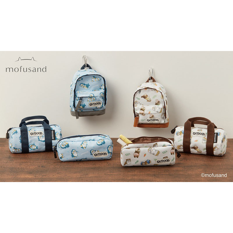 mofusand ペンケース BACKPACK ボトムスウェード OD28(にゃんぱんつ！)