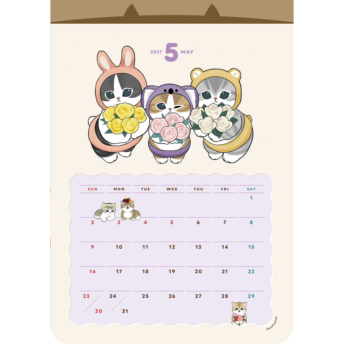 mofusand 2027 Calendar