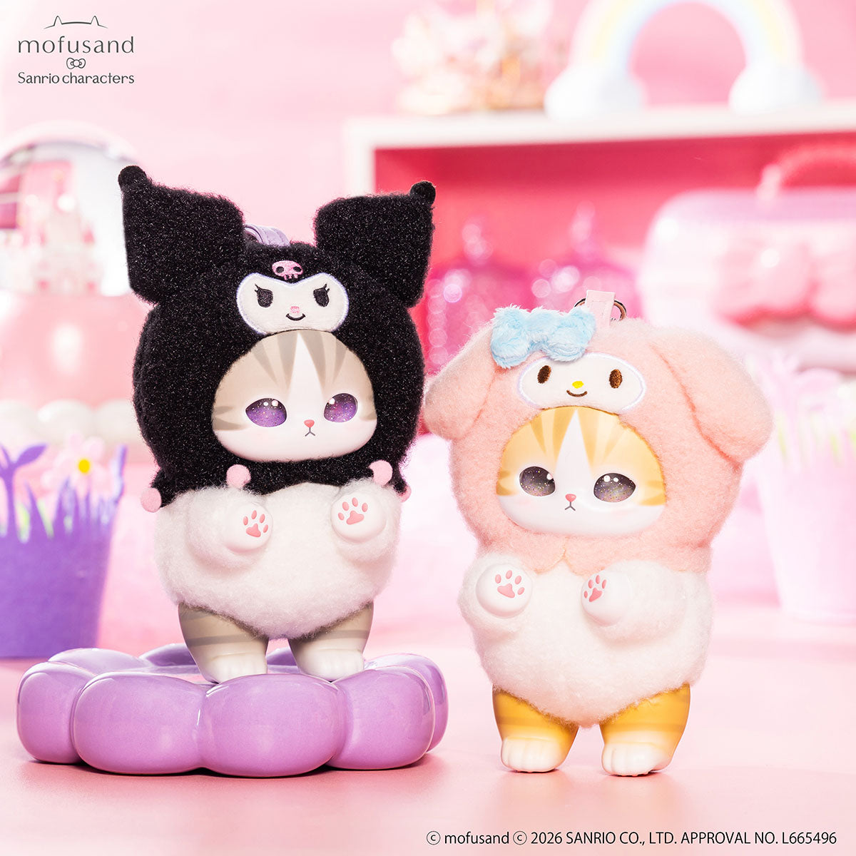 mofusand×サンリオキャラクターズ Kiramekko（きらめっこ） | mofusand