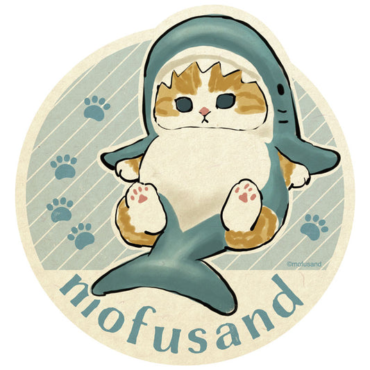 mofusand トラベルステッカー(1)さめ