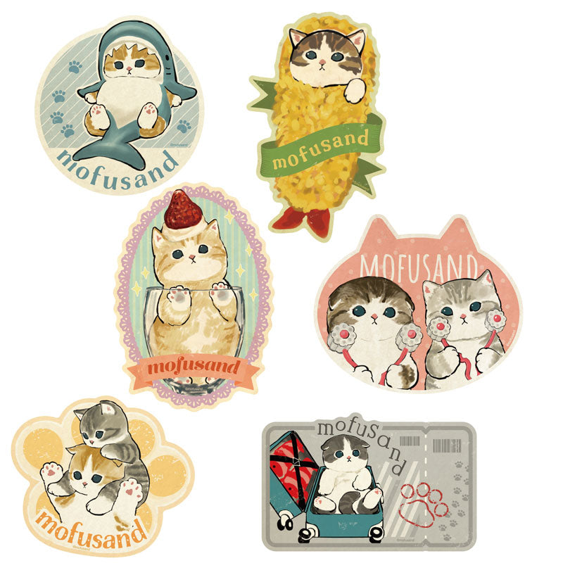 mofusand Travel sticker (1) Same