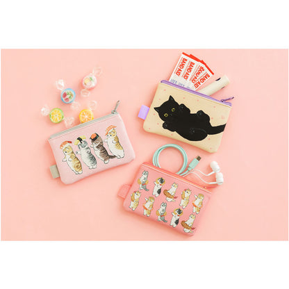 mofusand 3個セットポーチ(えびにゃん)