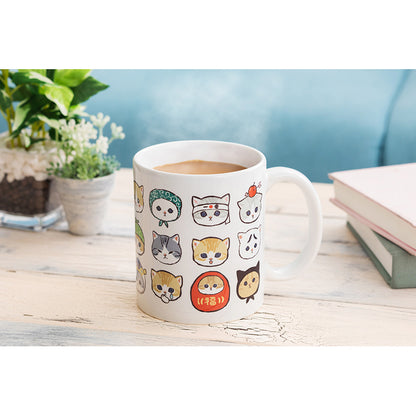 mofusand マグカップ おかおがいっぱい