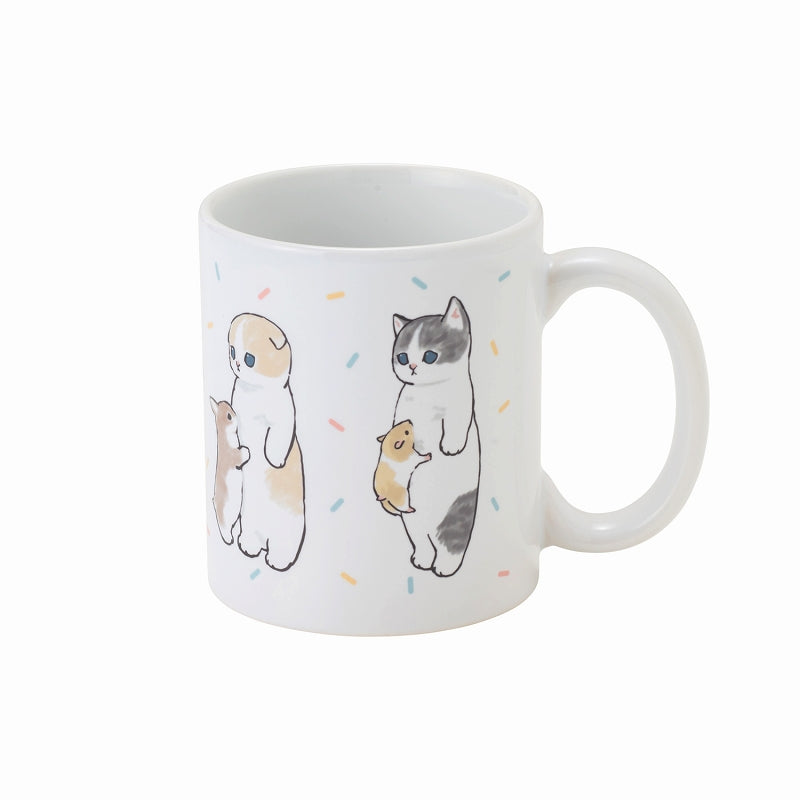 mofusand マグカップ カラフルチップちらし