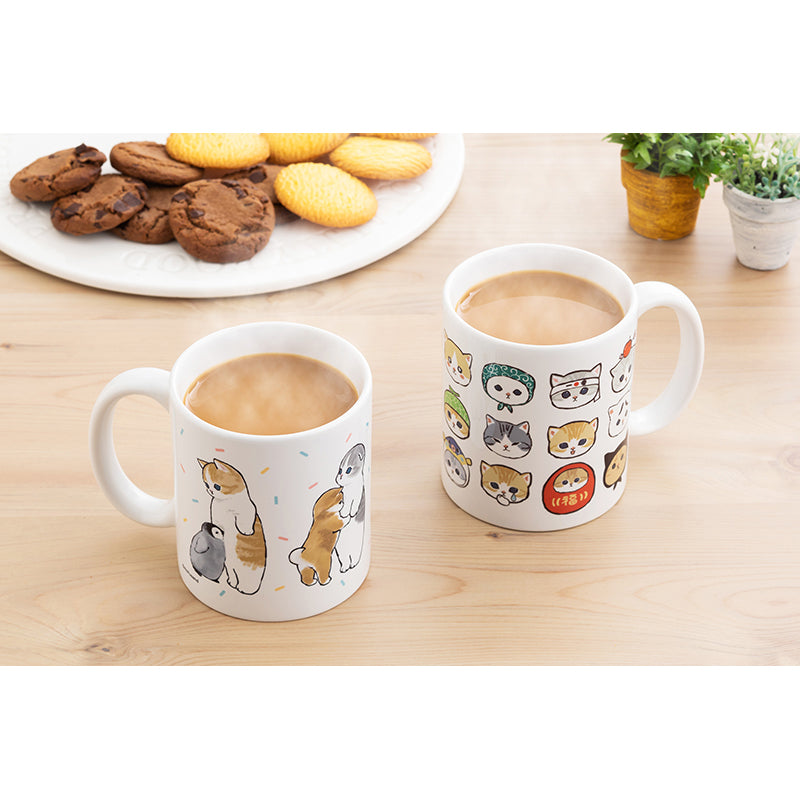 mofusand マグカップ カラフルチップちらし