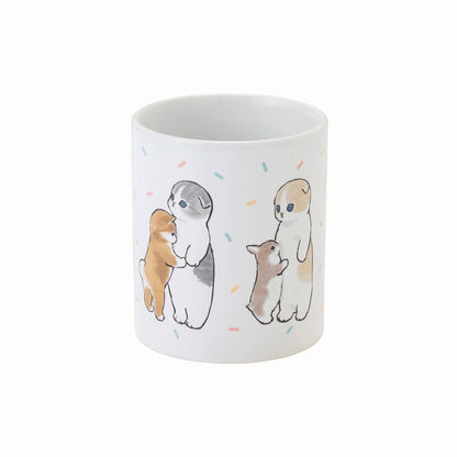 mofusand マグカップ カラフルチップちらし