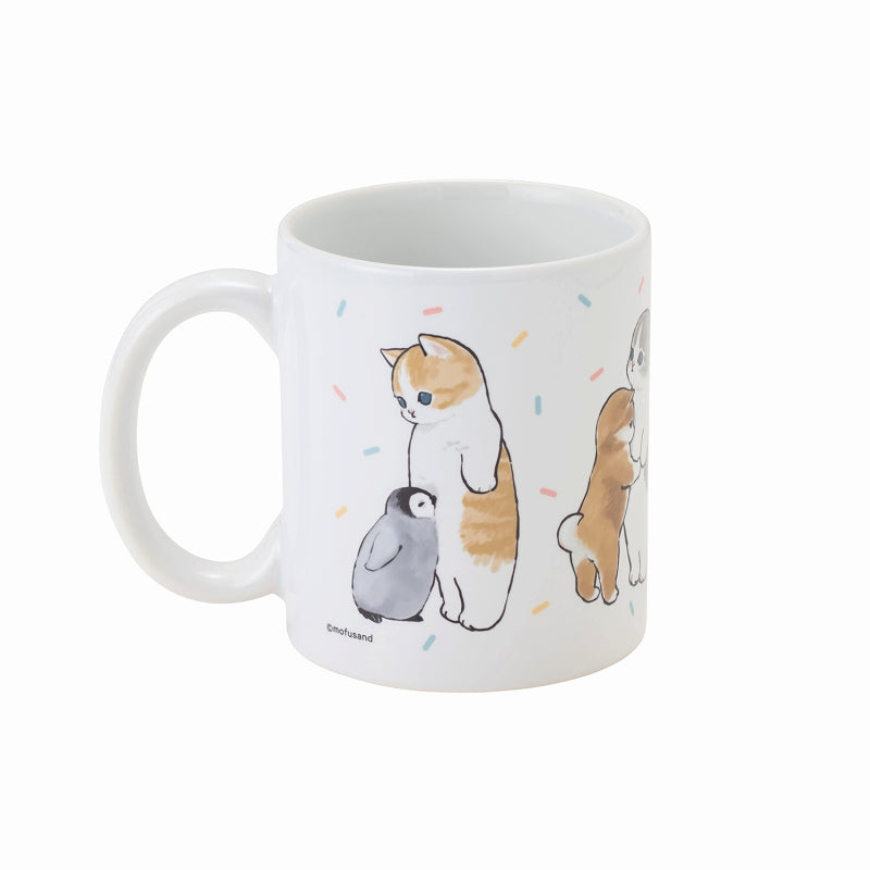 mofusand マグカップ カラフルチップちらし