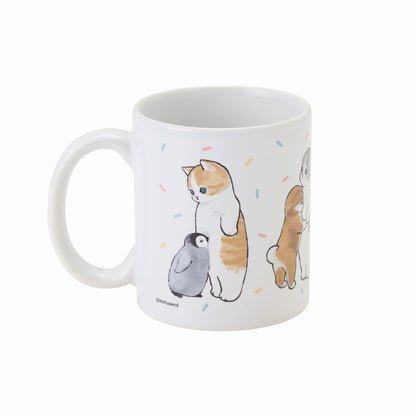 mofusand マグカップ カラフルチップちらし