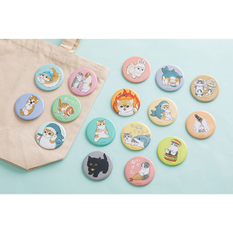 mofusand Trading can badge collection (16 types in total)