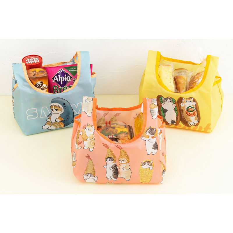 mofusand Convenience store size eco -tote (shark Nyan)