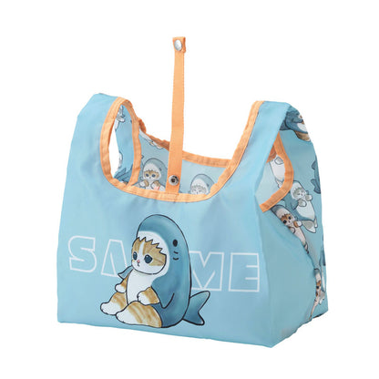mofusand Convenience store size eco -tote (shark Nyan)