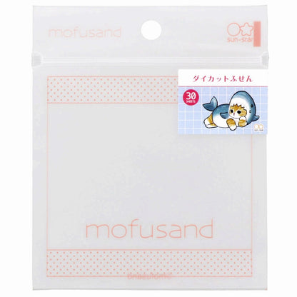 mofusand Die -cut sticky note (shark)