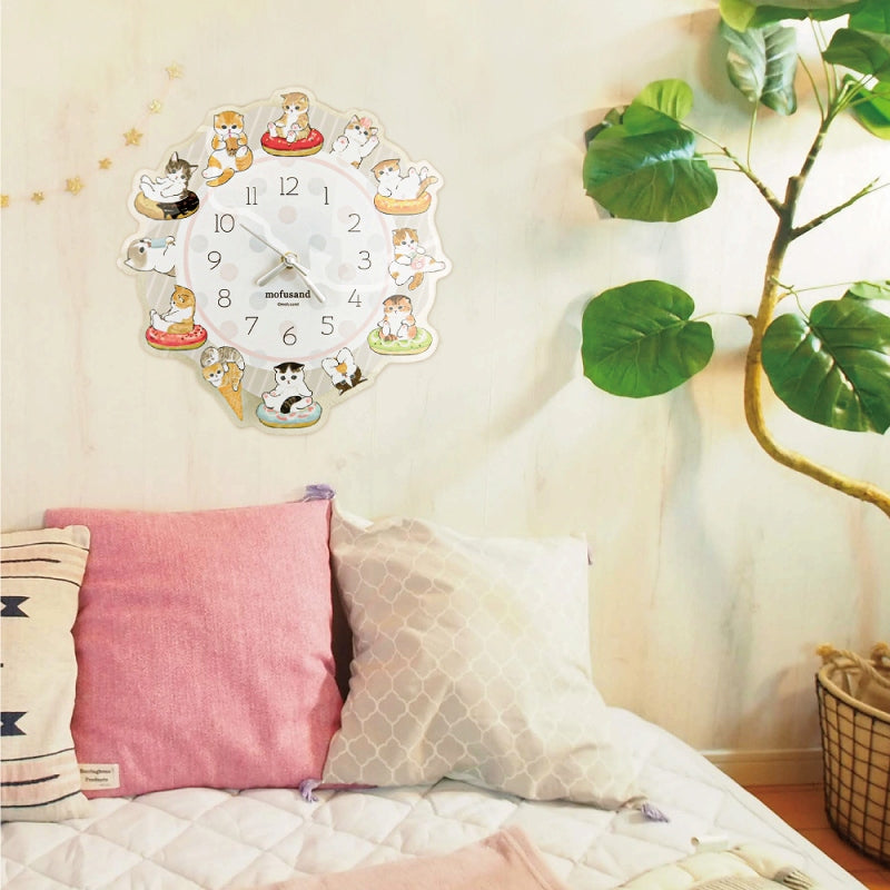 mofusand Acrylic wall clock