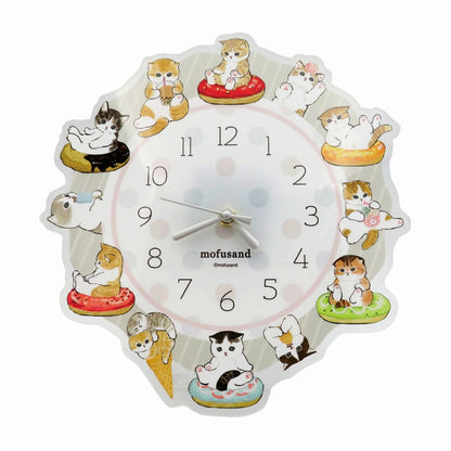 mofusand Acrylic wall clock
