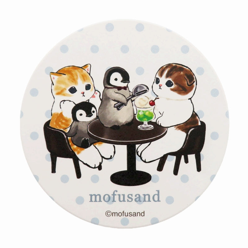 mofusand 물 -흡수 코스터 펭귄