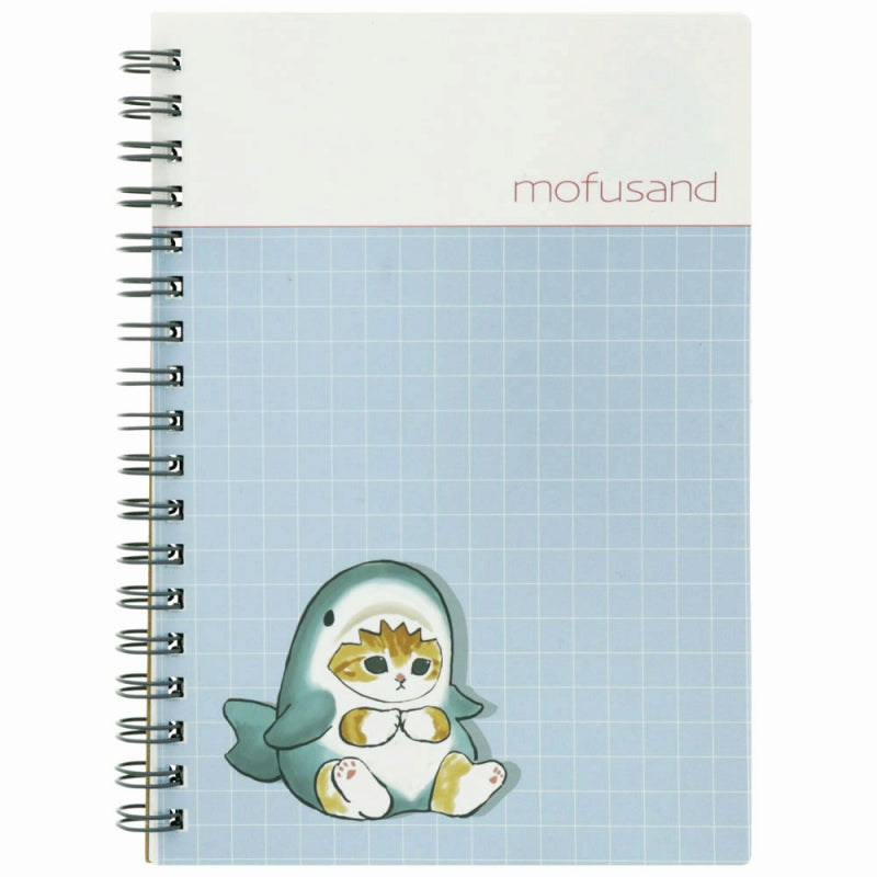 mofusand W Ring Notebook B6（鲨鱼）