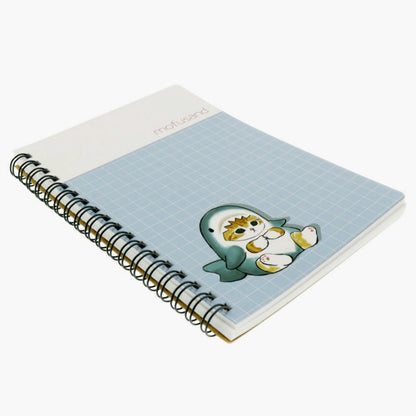 mofusand W Ring Notebook B6（鲨鱼）