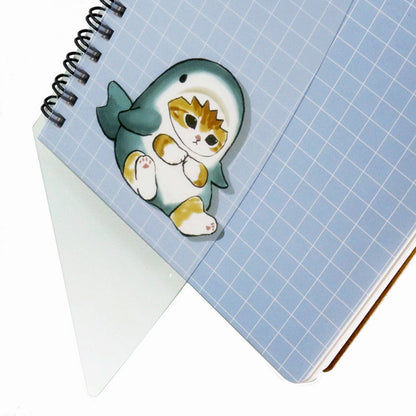 mofusand W Ring Notebook B6（鲨鱼）