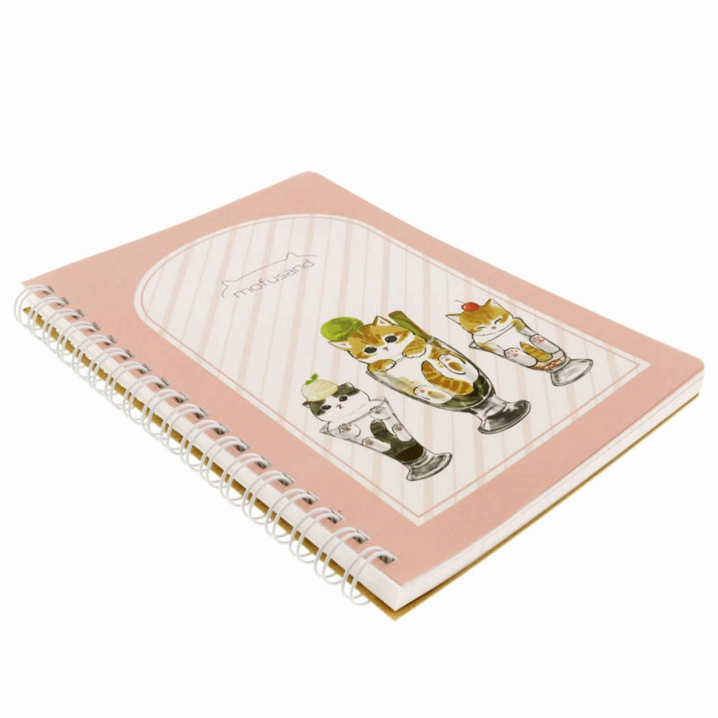 mofusand WリングノートB6(スイーツ)