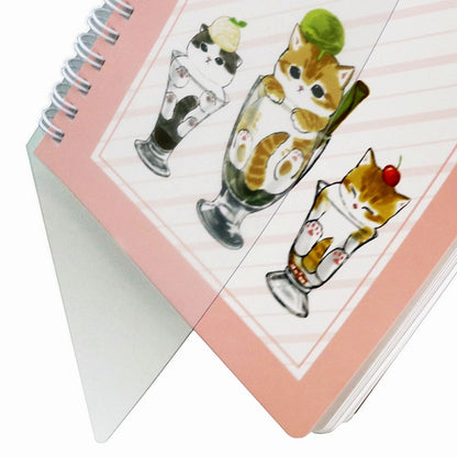 mofusand WリングノートB6(スイーツ)