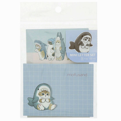 mofusand Mini letter set (shark)